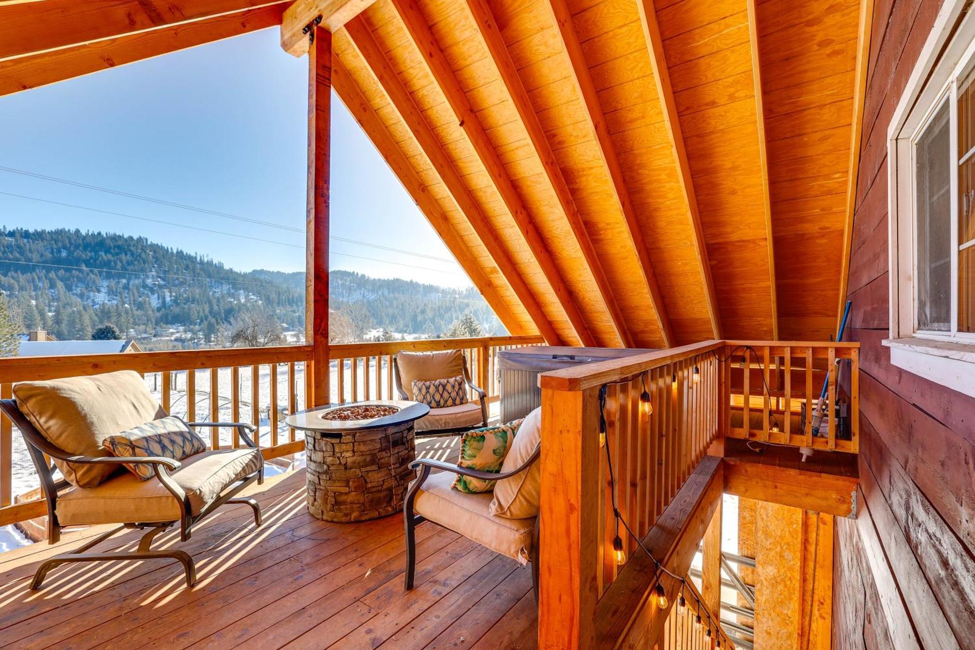 Garden Valley Apartment With Hot Tub And Mtn Views! Crouch Exteriör bild