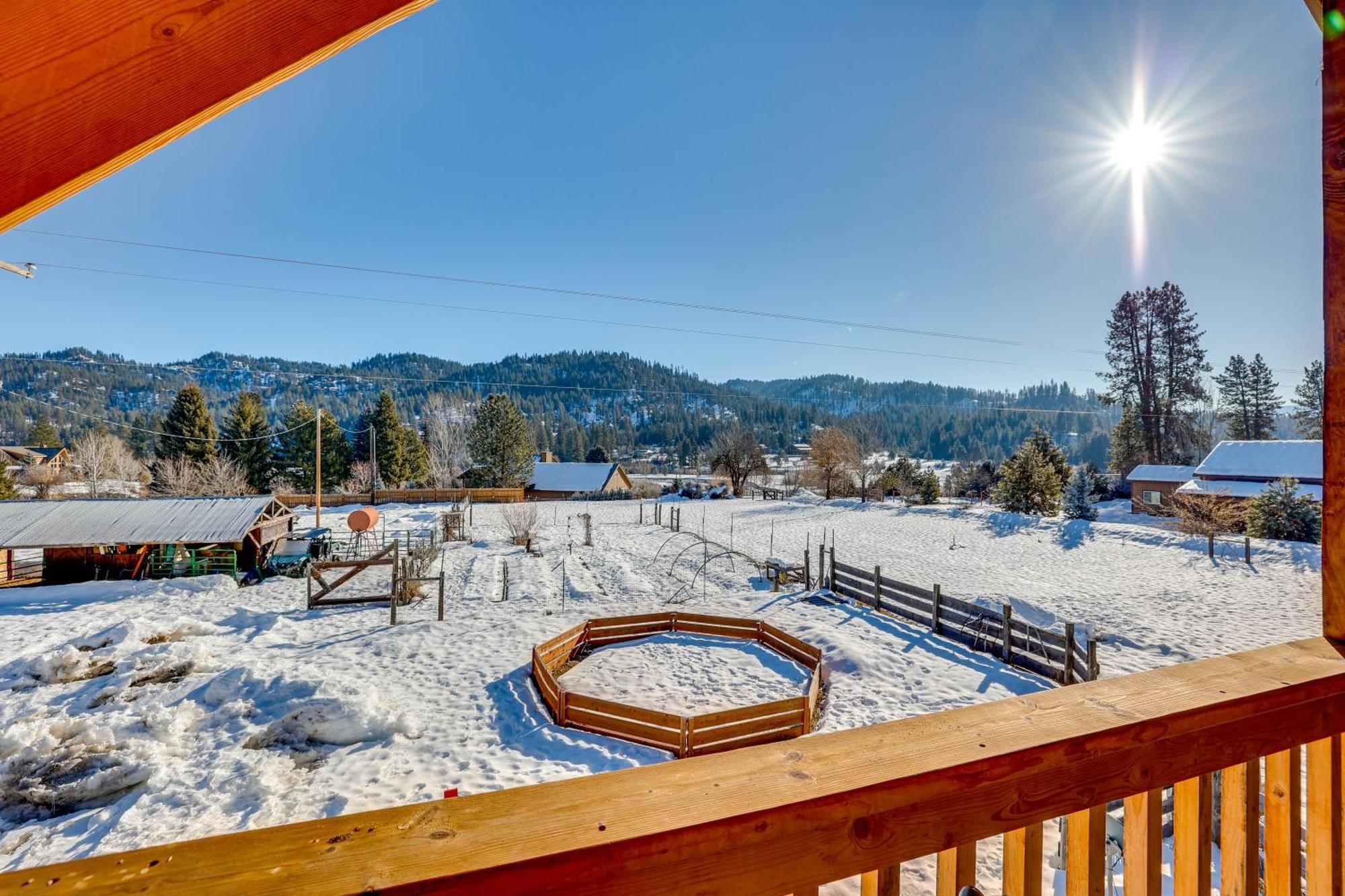 Garden Valley Apartment With Hot Tub And Mtn Views! Crouch Exteriör bild