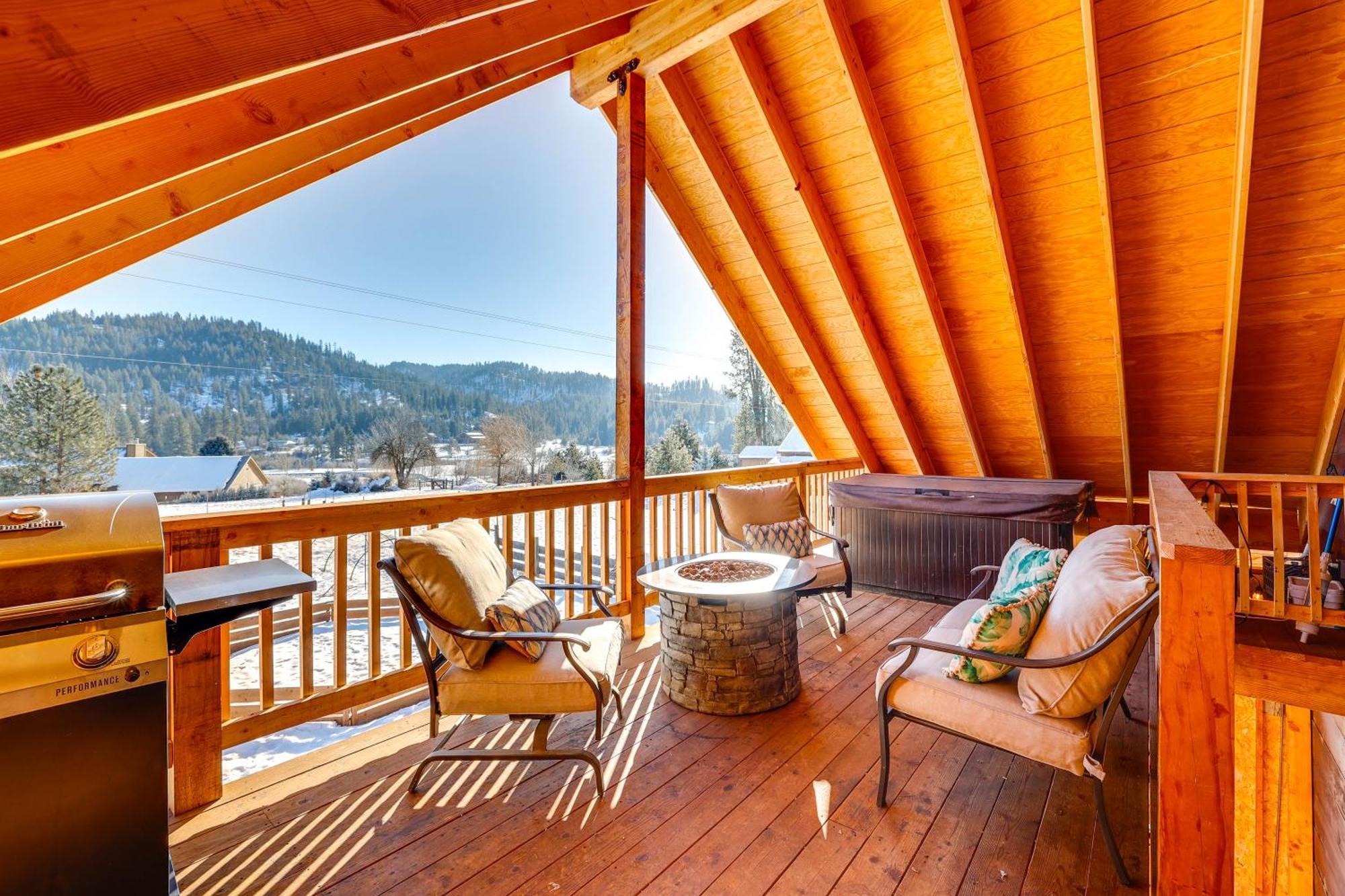 Garden Valley Apartment With Hot Tub And Mtn Views! Crouch Exteriör bild